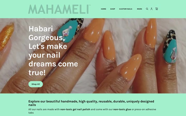 Screenshot of mahameli.com