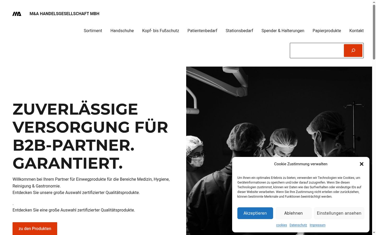 Kuvakaappaus suostumusbannerista, joka näytettiin ennen mitään vuorovaikutusta
