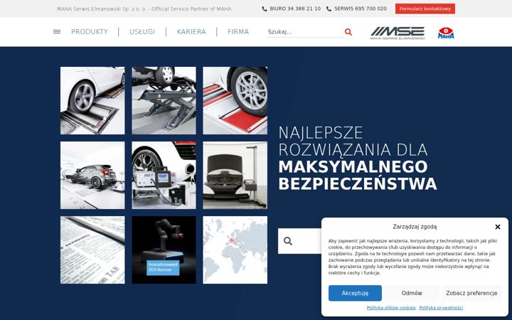 Screenshot of mahaserwis.pl
