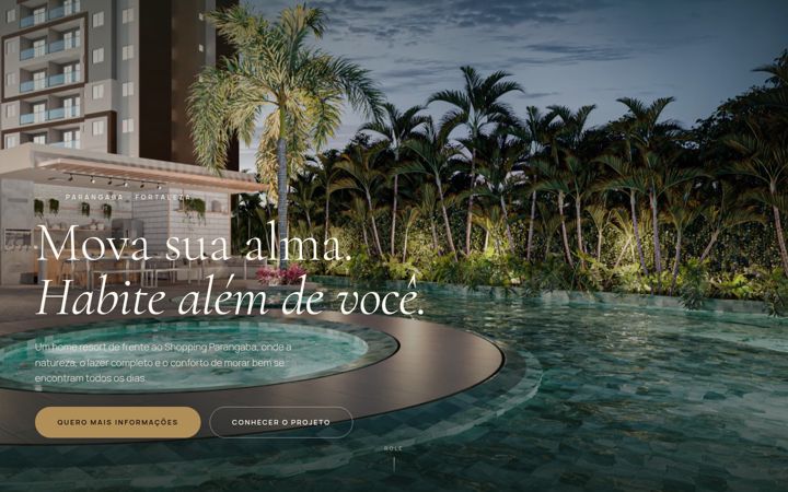 Screenshot of mahayhomeresort.com.br