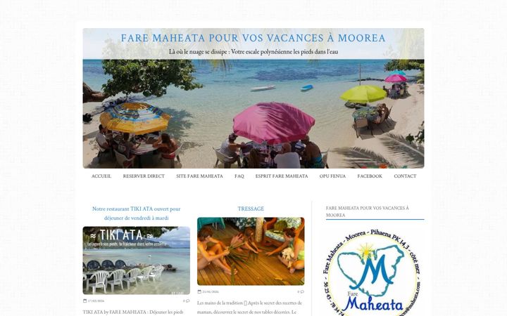 Screenshot of maheata.com