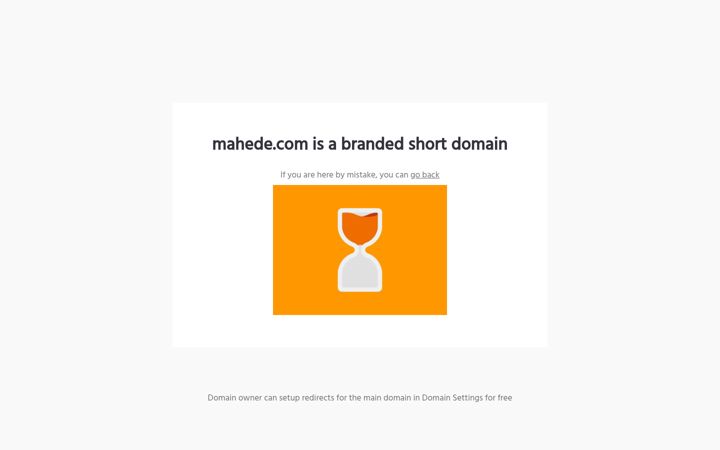 Screenshot of mahede.com