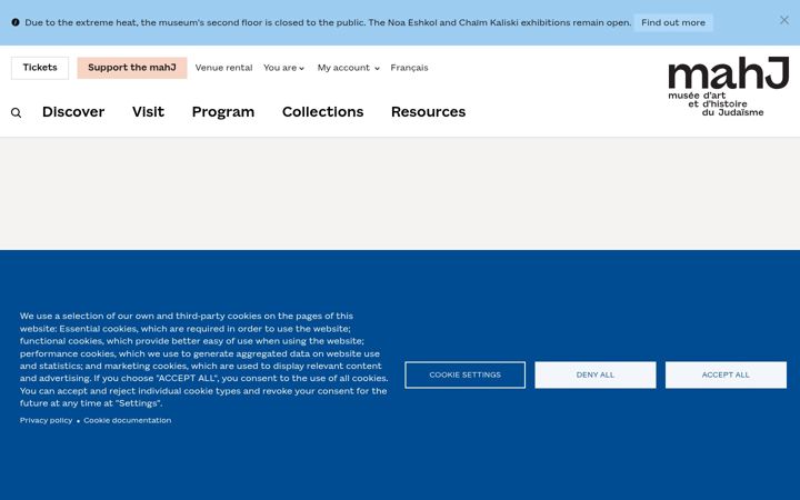 Screenshot of mahj.org