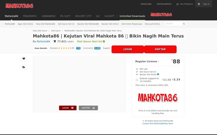 mahkota86.com