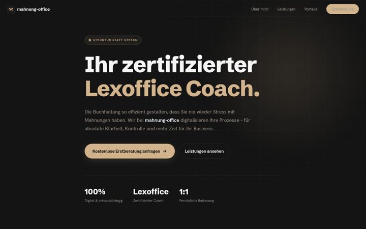 Screenshot of mahnung-office.de