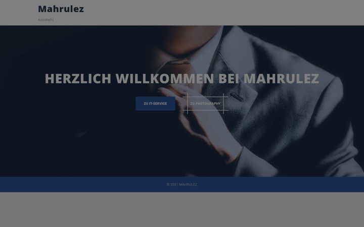 Screenshot of mahrulez.de