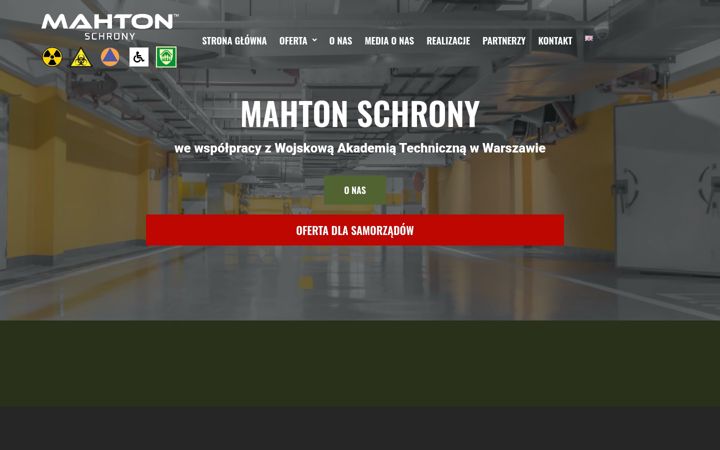 Screenshot of mahton.eu