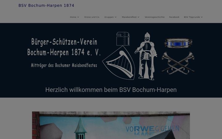 Screenshot of maiabendfest.de