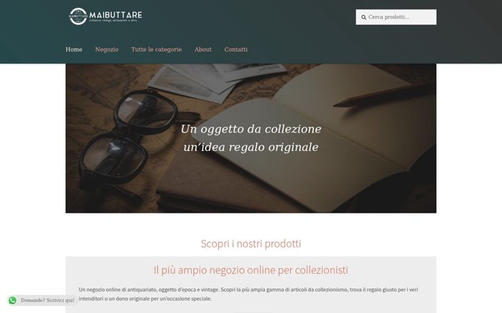 Screenshot of maibuttare.it