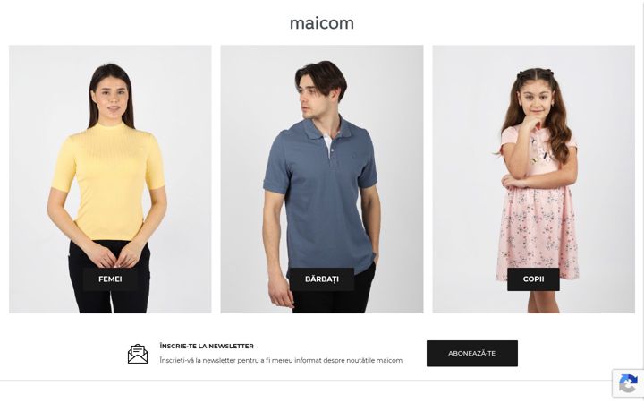 Screenshot of maicom.com
