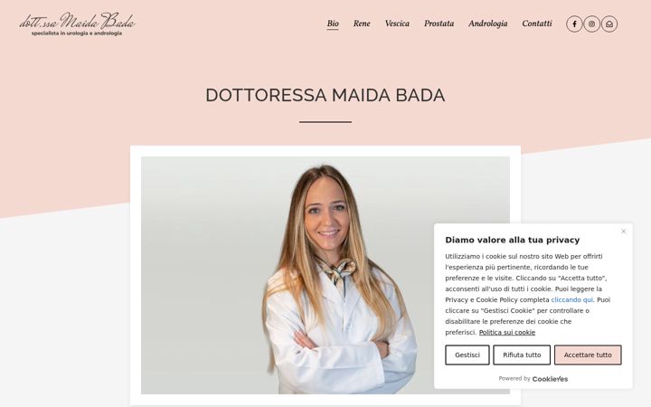 Screenshot of maidabada.it