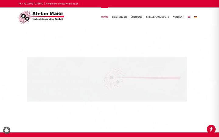 Screenshot of maier-industrieservice.de