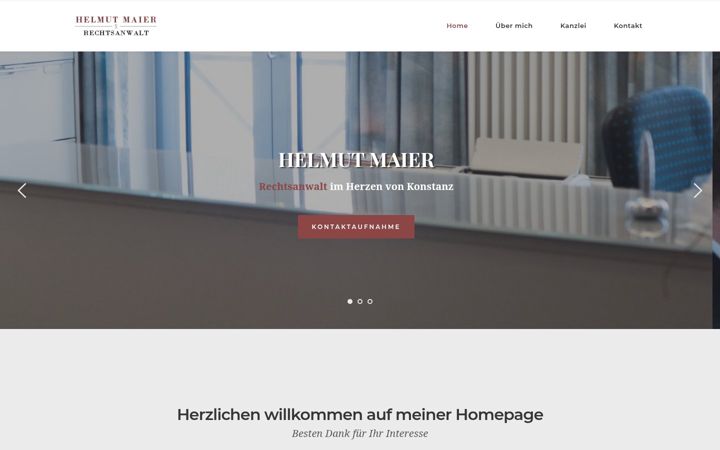 Screenshot of maier-kanzlei.de