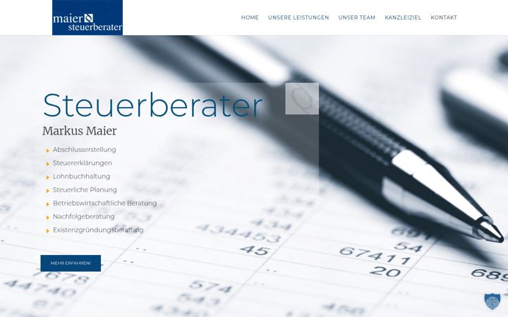 Screenshot of maier-stb.com