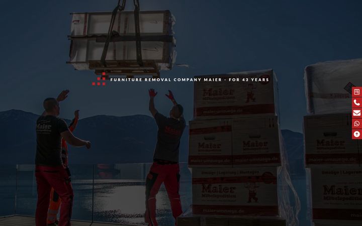 Screenshot of maier-umzuege.com