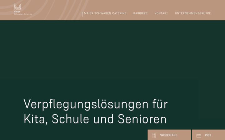 Screenshot of maierschwaben.de