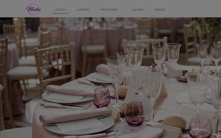 Screenshot of maiha-events.fr