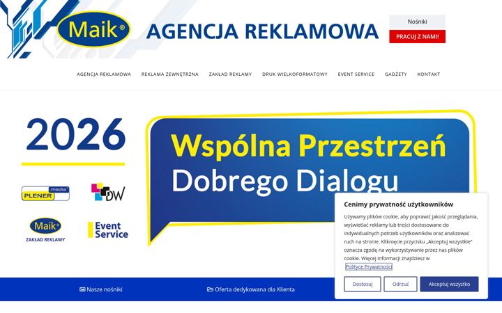 Screenshot of maik.pl