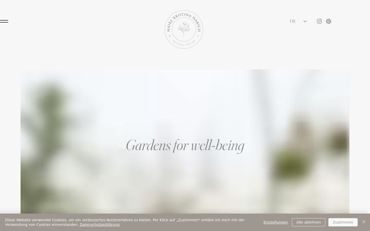 Screenshot of maikeharich.com