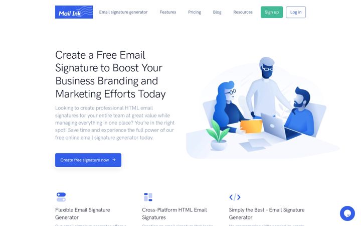 Screenshot of mail-ink.com