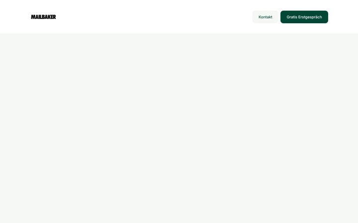 Screenshot di mailbaker.de