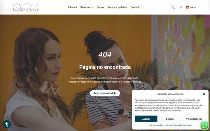 Screenshot of mailensaia.com