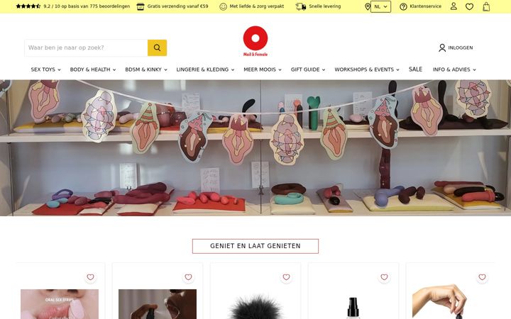 Screenshot of mailfemale.com