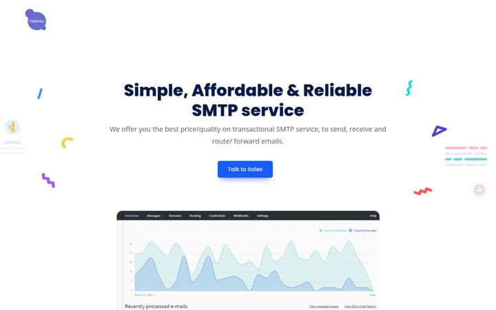 Screenshot of mailkilo.com