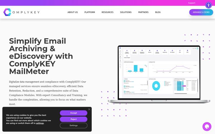 Screenshot of mailmeter.com