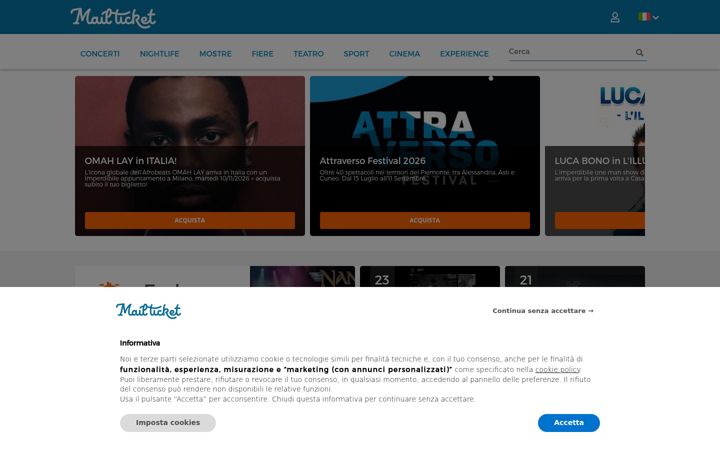 Screenshot of mailticket.it