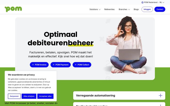 Screenshot of mailtopay.be