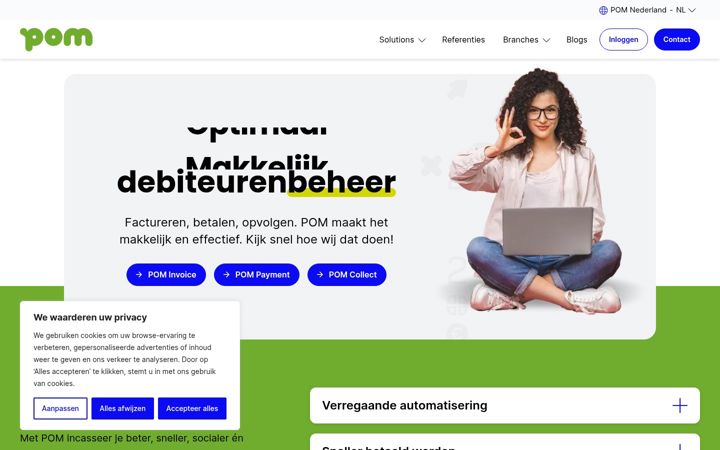 Screenshot of mailtopay.nl