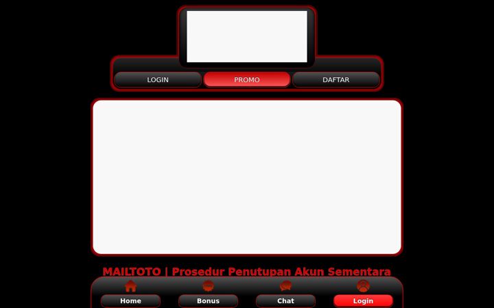 Screenshot of mailtoto.net