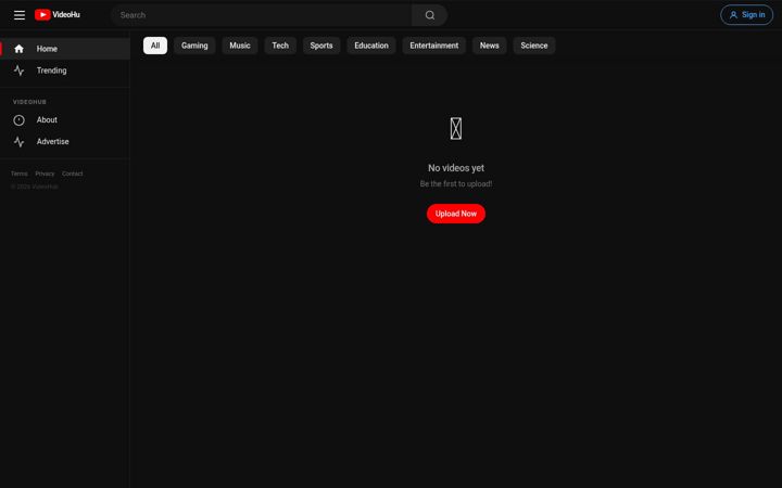 Screenshot of mailtube.co.uk