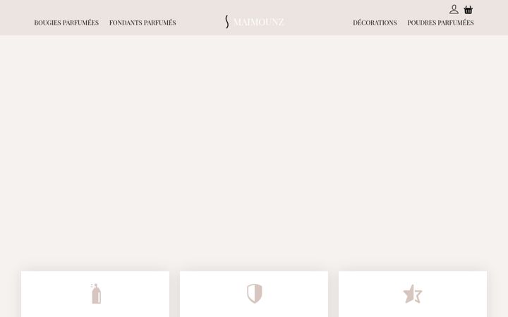 Screenshot of maimounz.fr
