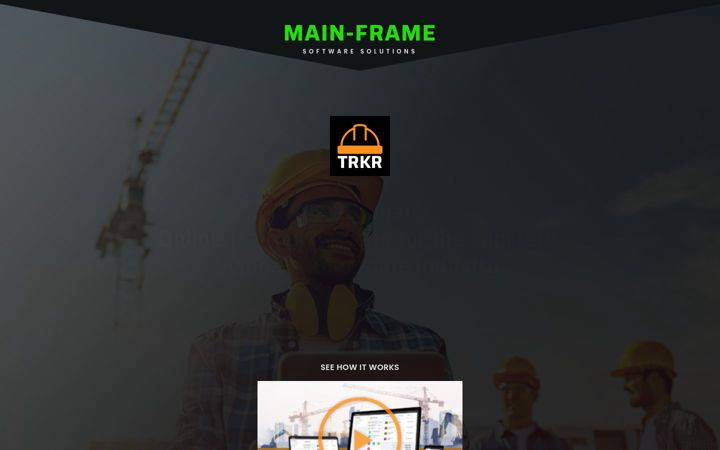 Screenshot of main-frame.com