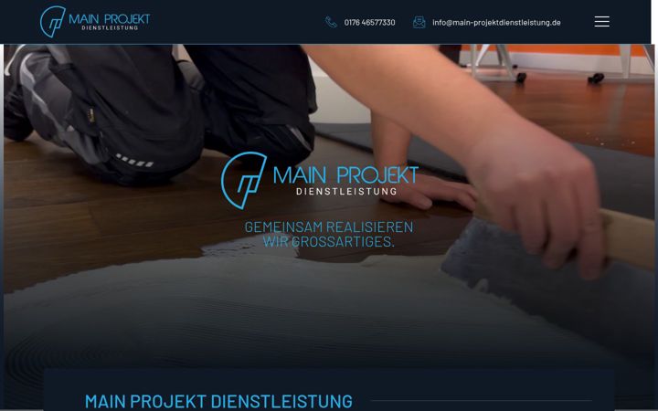 Screenshot of main-projektdienstleistung.de