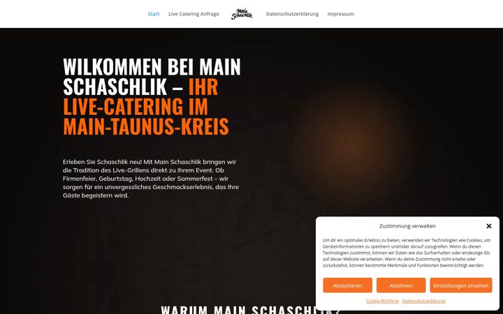 Screenshot of main-schaschlik.de