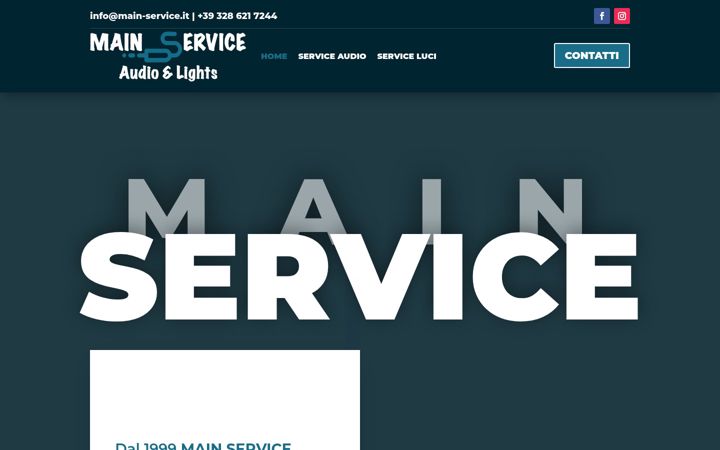 Screenshot of main-service.it