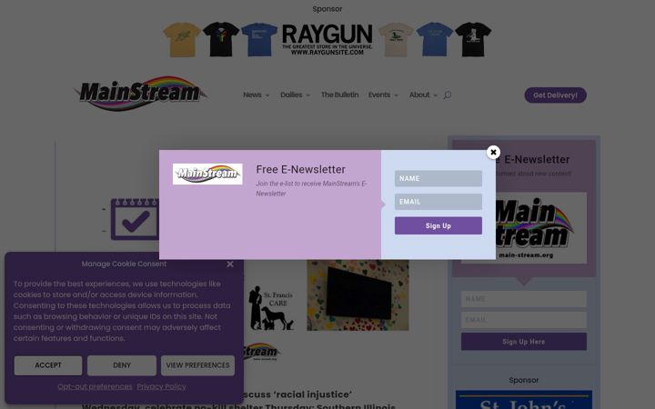 Screenshot of main-stream.org