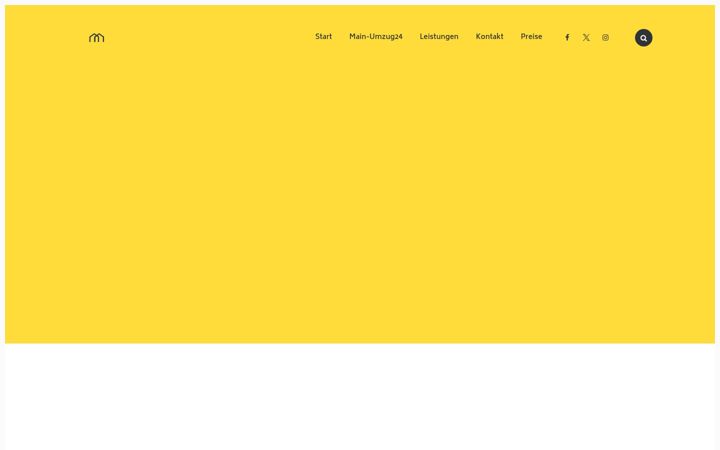 Screenshot of main-umzug24.de