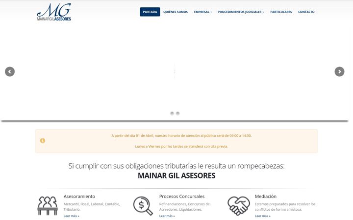 Screenshot of mainargil.com