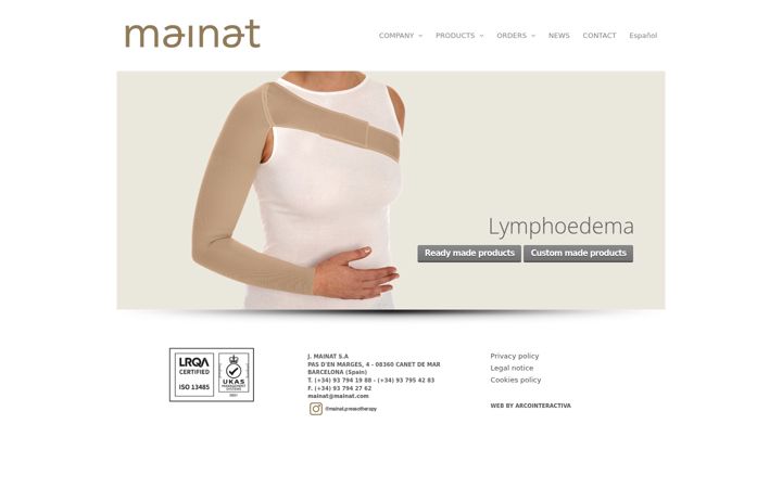 Screenshot of mainat.com