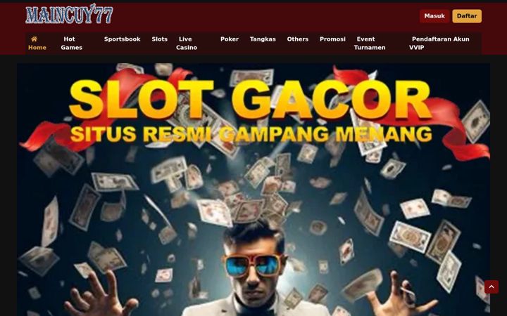 Screenshot of maincuy77.com