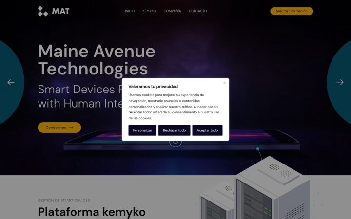 Screenshot of maineavtech.com