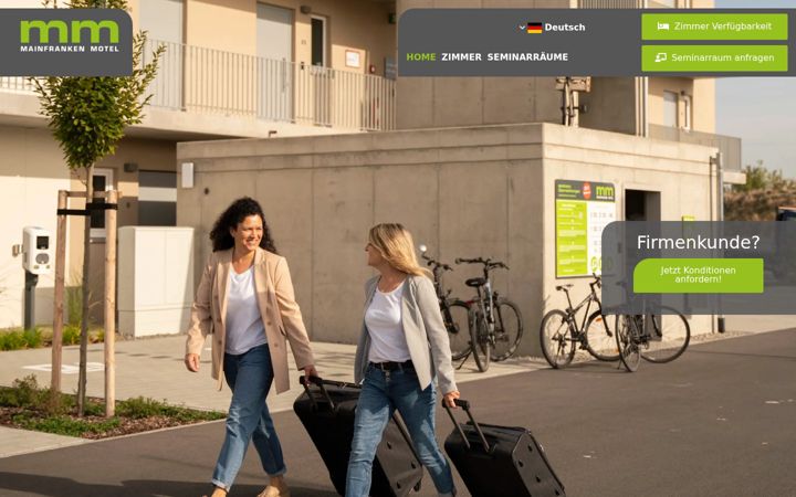 Screenshot of mainfranken-motel.de