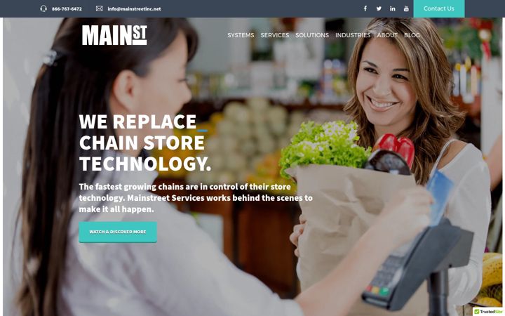 Screenshot of mainstreetinc.net