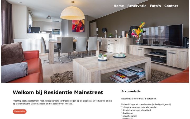 Screenshot of mainstreetknokke.be