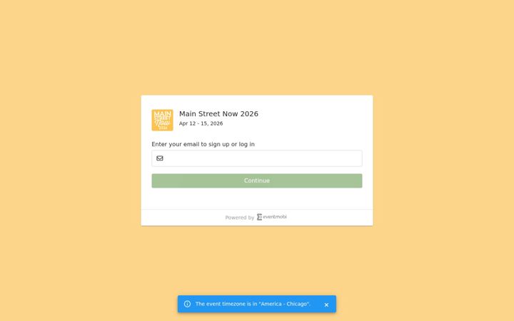 Screenshot of mainstreetnow.org