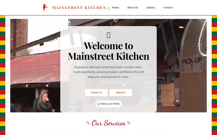Screenshot of mainstreettacos.co.uk